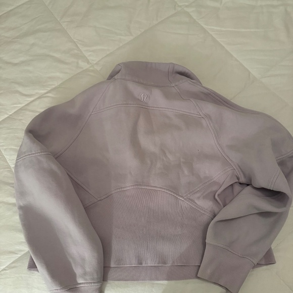 Lululemon Scuba Oversized Funnel Neck Half-Zip Lavender Dew - Picture 4 of 6